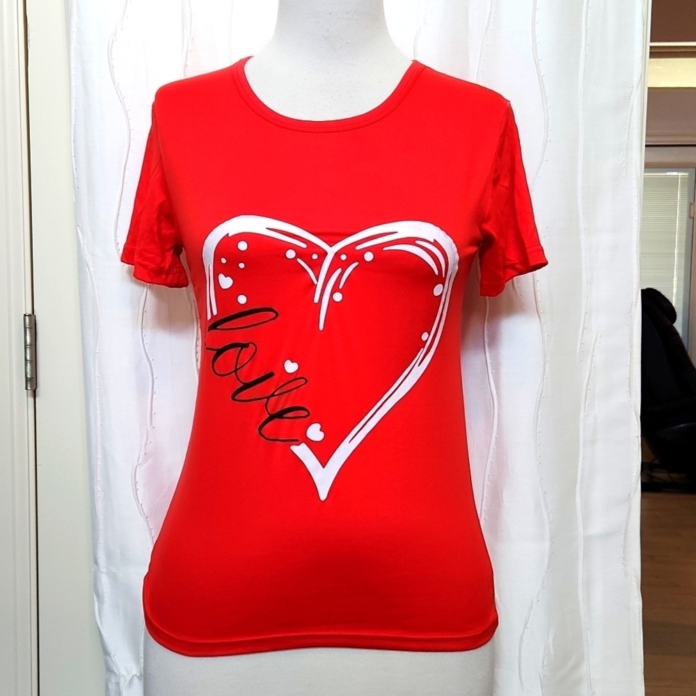 Red Love Heart Shirt